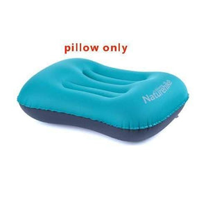 Planet Gates blue pillow only Inflatable Outdoor Camping Pillow Ultralight Travel Pillows With Pocket Portable Inflation Cushion