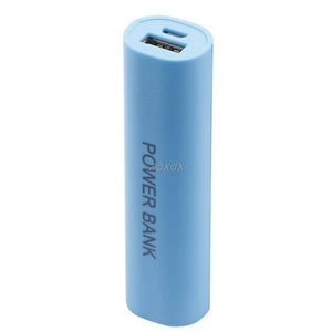 Planet Gates Blue Portable DIY USB Mobile Power Bank Charger Pack Box Battery Case For 1 x 18650 Z17 Drop ship