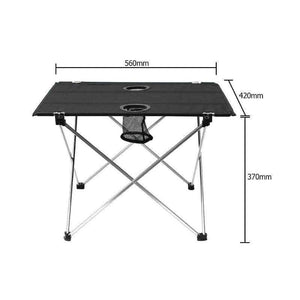 Planet Gates Blue Portable Lightweight Outdoors Table For Camping Table Aluminium Alloy Picnic BBQ Folding Table Outdoor Activties Tavel Tables