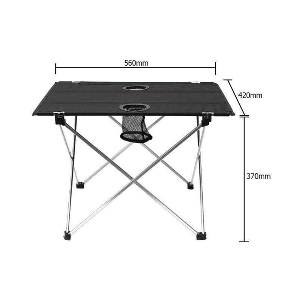 Planet Gates Blue Portable Lightweight Outdoors Table For Camping Table Aluminium Alloy Picnic BBQ Folding Table Outdoor Activties Tavel Tables