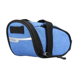 Planet Gates Blue Portable Waterproof Bike Saddle Bag Portable Cycling Seat Pouch Bicycle Tail bags Rear Pannier Cycling equipment