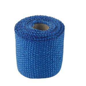 Planet Gates Blue PQY - 50mm 1Meter Performance Exhaust Tape Manifold Downpipe Insulating Heat Wrap 2" inch PQY1901