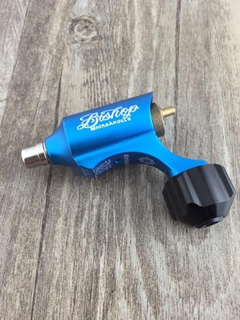 Planet Gates Blue Professional Bishop Style Rotary Tattoo Machine Permanent Makeup Tattoo Machine Supply Wholesale (Not included Grip)