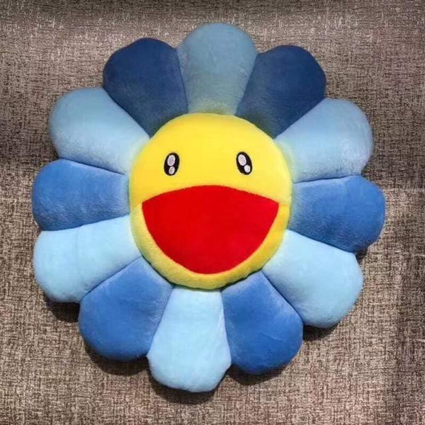 40cm-60cm Sunflower Pillow Soft Flower Stuffed Doll Kawaii Kaikai Kiki Colorful Plush Toy Cushion Gift Sunflower Cushion
