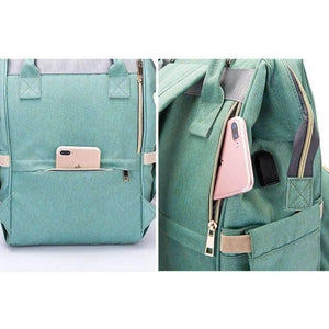 Planet Gates blue purple Diaper Bag USB Large Capacity Nappy Bag Waterproof Maternity Travel Backpack Designer Nursing Bag Baby Care Stroller Handbag New