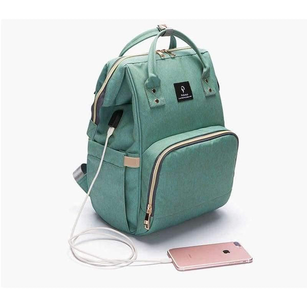 Planet Gates blue purple Diaper Bag USB Large Capacity Nappy Bag Waterproof Maternity Travel Backpack Designer Nursing Bag Baby Care Stroller Handbag New