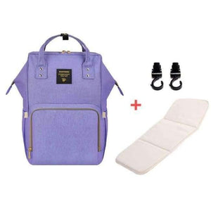 Planet Gates Blue purple H / China Fashion  Maternity Diaper Bag Large Nursing Bag Travel Backpack Designer Stroller Baby Bag Baby Care Nappy Backpack