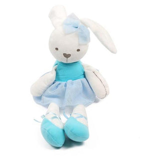 Planet Gates blue rabbit Baby Soft Plush toys Infant Stroller Comfort Stuffed Animal Rattle Mobile Babys kawaii plush Toys Hanging Bed Bell Crib Rattles