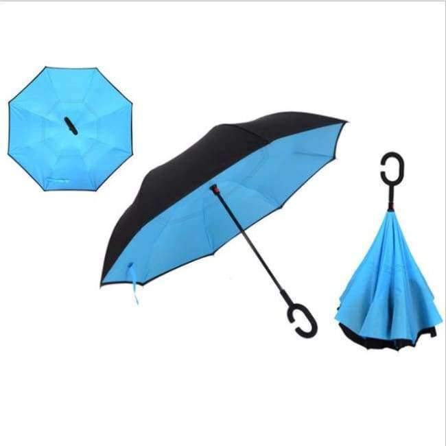Planet Gates Rose Reverse Umbrella Double Layer Inverted Multifunction Windproof Rain Hand Men's Umbrellas For Adults Long Umbrellas
