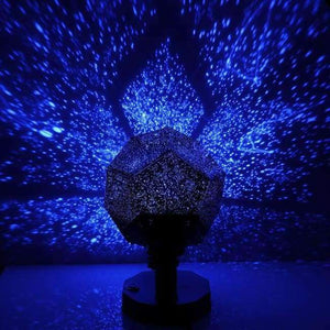 Planet Gates blue Romantic Fantastic DIY Season Star Projector Light Astro Star Lamp Twelve Constellations Pattern Display With Power Supply