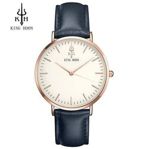 Planet Gates BLUE ROSE WHITE Women Watch Ladies Ultra Thin Stainless Steel Band Quartz Wristwatch Fashion Female Clock Relogio