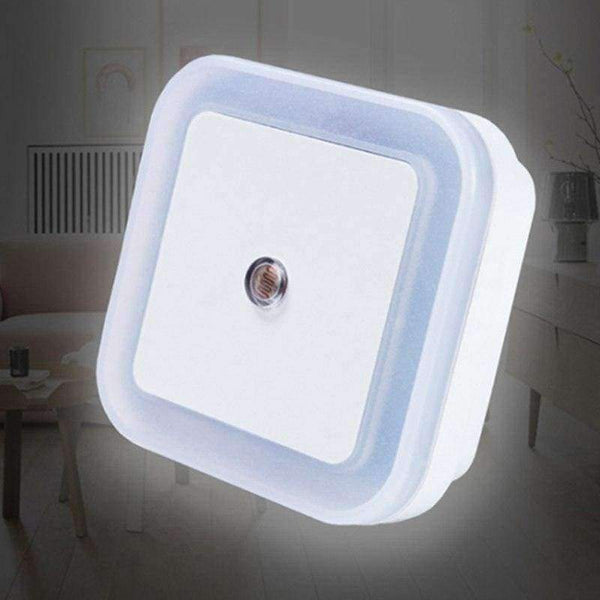 Planet Gates Blue / round / EU Led night light indoor lighting plug-in energy-saving intelligent light control night light US and Europe plug led table lamp