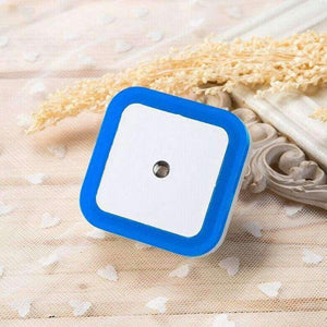 Planet Gates Blue / round / EU Led night light indoor lighting plug-in energy-saving intelligent light control night light US and Europe plug led table lamp