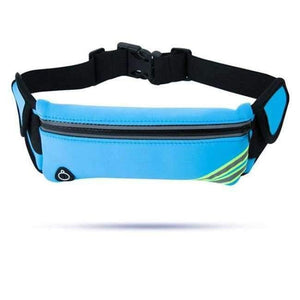 Planet Gates Blue Running Arm Waist Bag Waterproof Mobile Phone Holder Women Gym Fitness Bag Lady Sport Accessories Jogging Belt Armband