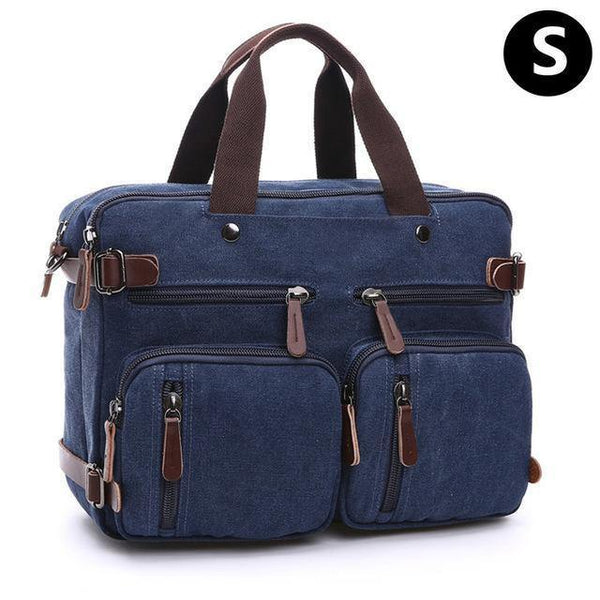 Planet Gates Blue-S Briefcase man Bag Business Shoulder Messenger Bag Men's vintage Casual Laptop Handbag male Messenger Crossbody Bags back