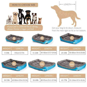 Planet Gates Blue / S Dog Bed Warming Dog House Soft Material Nest Dog Baskets Fall and Winter Warm Kennel For Cat Puppy Plus size Drop shipping