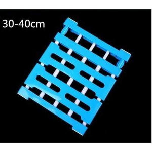 Planet Gates blue S hot Wardrobe partition storage rack cabinets holder organizers nail free telescopic spacer frame Clothes rack kitchen shelf