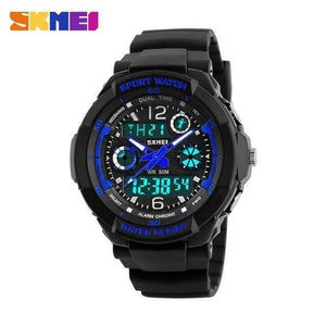 Planet Gates Blue S Kids Watches Anti-Shock 5Bar Waterproof Outdoor Sport Children Watches Fashion Digital Watch Relogio Masculino 0931