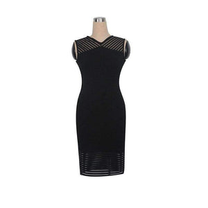 Planet Gates Blue / S Lace See Through women sexy dress club Fringe Party Event Special Occasion Bodycon Sheath Blue Midi Plus size 3xl Dress