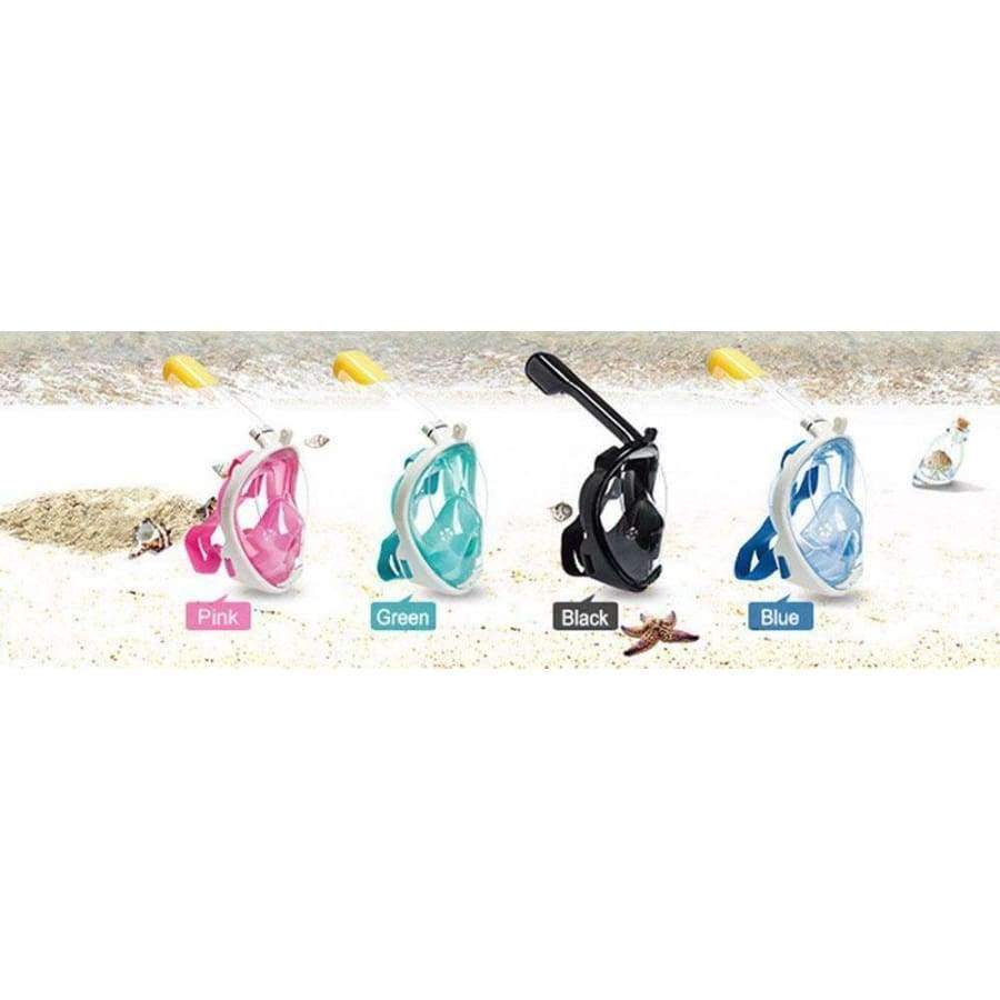 Planet Gates Blue S M Full Face Snorkeling Mask Set Diving Underwater Swimming Training Scuba Mergulho Snorkeling Mask For Gopro Camera