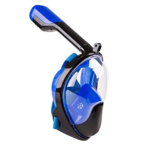 Planet Gates blue / S/M Mask Scuba Mask Underwater Anti Fog Full Face Snorkeling Mask Women Men Swimming Snorkel Diving Equipment