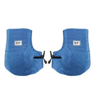 Planet Gates Blue / S Motorcycle Hand Handlebar Gloves 35x26cm Winter Thicken Warmer Motorbike/Scooter Handlebar Grip Muffs Waterproof Windproof