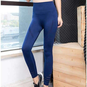 Planet Gates Blue / S Pants Running Sportswear Squat Fitness Yoga Pants High Waist Gym Leggings Compression Tights Pants Women Leggings