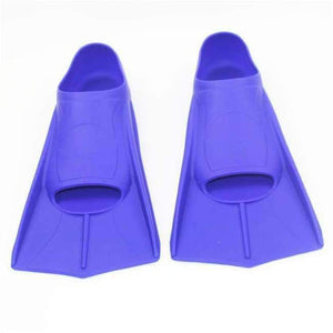 Planet Gates blue / S Training Flippers flexible Submersible shoe S-XL Swimming fins Full silicone Snorkeling Diving Fins
