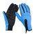 Planet Gates blue / S Windstopper Waterproof gloves bike riding gloves winter full finger horse riding gloves warm fishing GEL glove