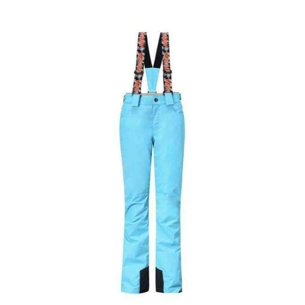 Planet Gates Blue / S Womens Ski Suits Ladies Ski Jacket And Pants Waterproof Warm Cross Country Skiing And Snowboarding Jackets