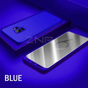 Planet Gates Blue / S7 ZNP Luxury 360 Degree Full Cover Phone Case For Samsung Galaxy S9 S8 Plus Shockproof Cover For Samsung Note 8 S7 Edge S9 Case