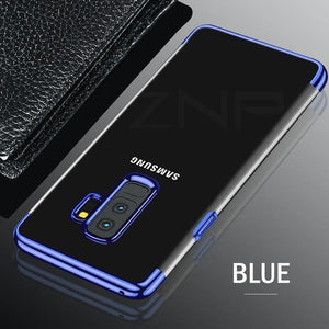 Planet Gates Blue / S8 ZNP Luxury Soft TPU Silicone Phone Cases For Samsung Galaxy S9 S8 Plus Note 8 Case Full Cover For Samsung S9 S8 Case Phone Shell