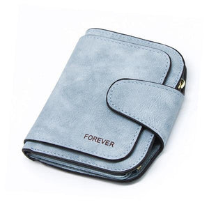 Planet Gates blue short Leather Women Wallets High Quality Designer Zipper Long Wallet Women Card Holder Ladies Purse Money Bag Carteira Feminina