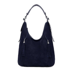 Women Handbag Faux Suede Leather Women Shoulder Bags Designer Women Shoulder Bags