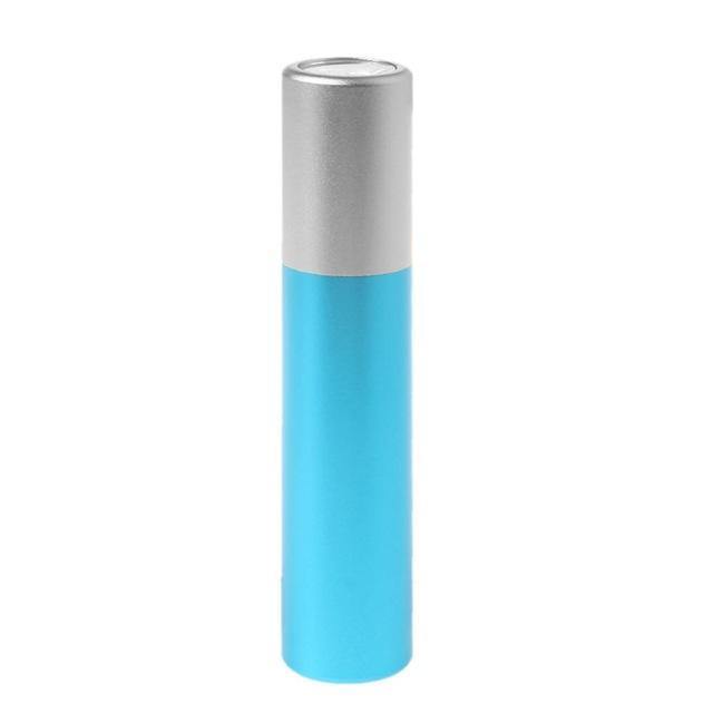 Planet Gates Blue Silver Portable DIY 18650 Flashlight Battery Charger Powerbank Case For iphone Samsung Cell Phone Oct30 Drop ship