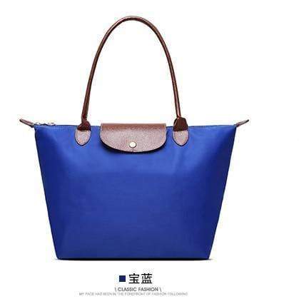 Planet Gates Blue / Small  30x23x12 cm Women Bags Shoulder Bag Handbag Waterproof Nylon Leather Beach bag Designer Folding Tote Bolsa Sac Feminina