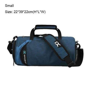 Planet Gates Blue Small Gym Bags For Training Bag 2018 Tas Fitness Travel Sac De Sport Outdoor Sports Shoes Women Dry Wet Gymtas Yoga Bolsa XA103WA