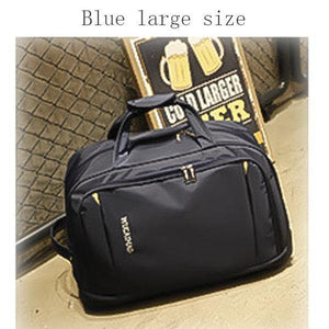 Planet Gates Blue small Luggage Bag Thick Style Rolling Suitcase Trolley Luggage Women&Men Travel Bags Suitcase With Wheels