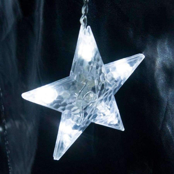 Planet Gates Blue / small stars Led Christmas Lights AC 220v LED Star Curtain Light Holiday lights for Party/New year Decoration Christmas Lights