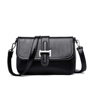 Vintage Women Flap Fashion Casual Real Leather Shoulder Bags Lady Crossbody Messenger Bag Elegant