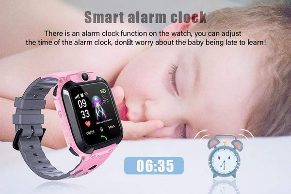 Planet Gates Blue Smart watch LBS Kid Smart Watches Baby Watch for Children SOS Call Location Finder Locator Tracker Anti Lost Watches