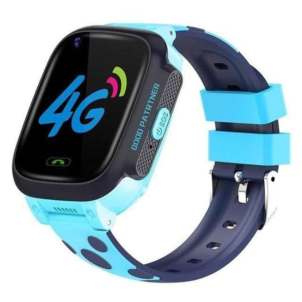 Planet Gates Blue Smart Watch Phone GPS Kids Smart Watch Waterproof Wifi Antil-lost SIM Location Tracker Smartwatch HD Video Call
