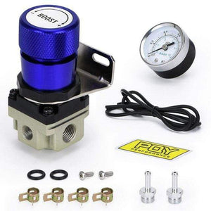 Planet Gates Blue / SPAIN LZONE - T2 UNIVERSAL ADJUSTABLE MANUAL GAUGE TURBO BOOST CONTROLLER 1-150 PSI SR20DET SR JR5811