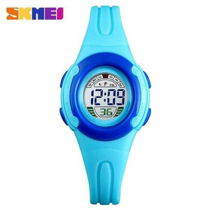 Planet Gates Blue Sport Student Children Watch Kids Watches Boys Girls Clock Child LED Digital Wristwatch Electronic Wrist Watch Boy Girl