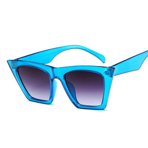 Planet Gates Blue Square Sunglasses Women Designer Luxury Man/Women Cat Eye Sun Glasses Classic Vintage UV400 Outdoor Oculos De Sol