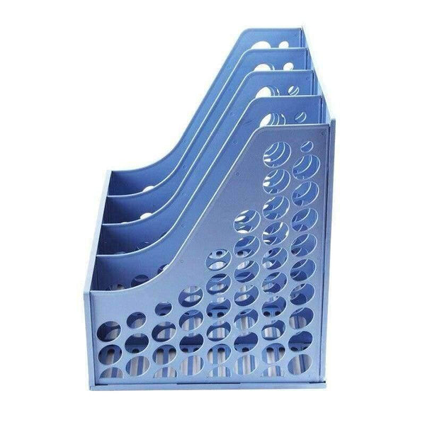 Planet Gates Blue Sturdy Durable File Tray / File Basket / File Bar Blue Black White Office School Supplies Stationery (B2174)