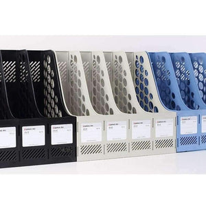 Planet Gates Blue Sturdy Durable File Tray / File Basket / File Bar Blue Black White Office School Supplies Stationery (B2174)