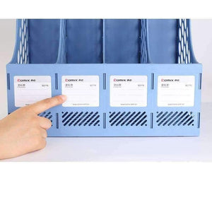 Planet Gates Blue Sturdy Durable File Tray / File Basket / File Bar Blue Black White Office School Supplies Stationery (B2174)