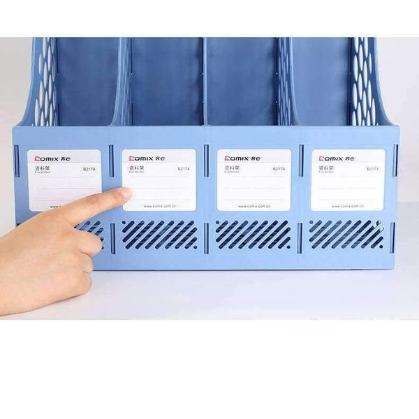 Planet Gates Blue Sturdy Durable File Tray / File Basket / File Bar Blue Black White Office School Supplies Stationery (B2174)