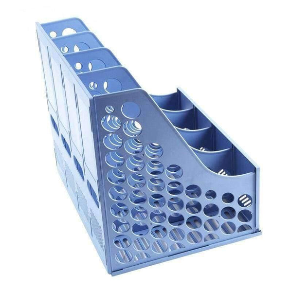 Planet Gates Blue Sturdy Durable File Tray / File Basket / File Bar Blue Black White Office School Supplies Stationery (B2174)
